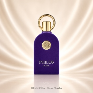 Parfum Arăbesc Maison Alhambra Philos Pura 100 ml, Unisex, damă și bărbat Apă de Parfum, Citric Fructat Dulce Vanilat - Img 2