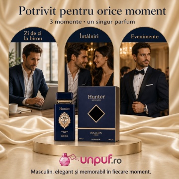 Parfum Arăbesc Maison Asrar Hunter Eau De Parfum 100 Ml - Img 6