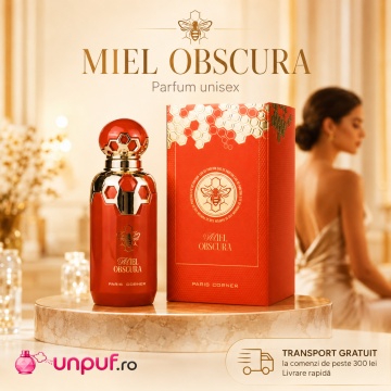 Parfum Arăbesc Miel Obscura Paris Corner 100 ml, Apă de Parfum Unisex, Damă, Bărbat, Aromă Gurmandă cu Miere, Caramel, Ambră și Vanilie - Img 10