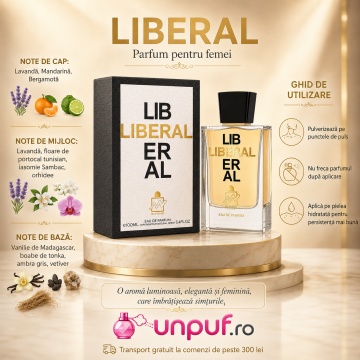Parfum Arăbesc Milestone Liberal EDP 100 ml Damă, Inspirat Libre L’Eau Nue, Aromă Aromatic Orientală cu Lavandă, Mandarină, Bergamotă, Floare de Portocal Tunisiană, Iasomie Sambac, Orhidee, Vanilie de Madagascar, Tonka, Ambră Gri și Vetiver - Img 9