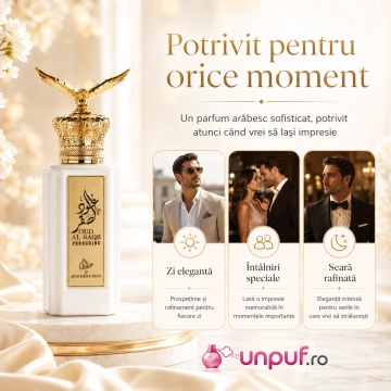 Parfum Arăbesc My Perfumes Oud Al Saqr Peregrine 100 ml, Damă, edp - Img 6