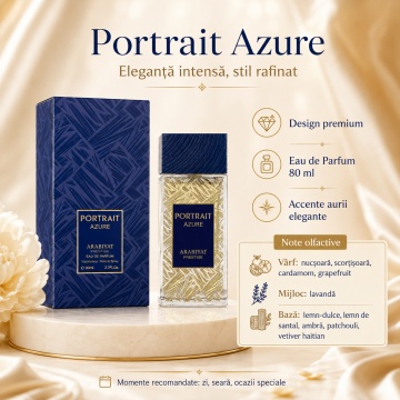 Parfum Arăbesc My Perfumes Portrait Azure 80 ml, Damă, edp - Img 3