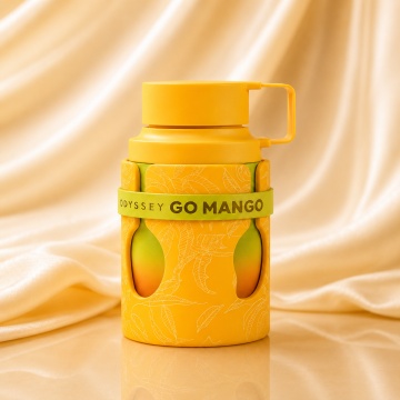 Parfum Arăbesc Odyssey Go Mango Men Armaf 100 ml, Apă de Parfum Unisex, Damă și Bărbat, Aromă Fructat Florală Tropicală, Inspirat God Of Fire - Img 2