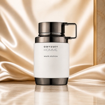 Parfum Arăbesc Odyssey Homme White Edition Armaf 100 ml, Apă de Parfum Bărbați, Aromă Oriental Fougère, Inspirat Because It’s You - Img 2