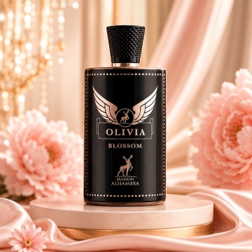 Parfum Arăbesc Olivia Blossom Maison Alhambra EDP 80 ml Damă, Inspirat Olympea Blossom, Aromă Chypre Fructată cu Piper, Trandafir, Coacăză Neagră, Pară, Cașmiran, Paciuli și Vanilie - Img 2