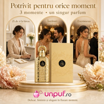 Parfum Arăbesc Original Lattafa Bayaan EDP 100 ml Unisex, Inspirat Ombre Nomade, Aromă Orientală cu Oud, Vanilie, Praline, Trandafir, Cardamom, Litchi și Piper Roz - Img 6