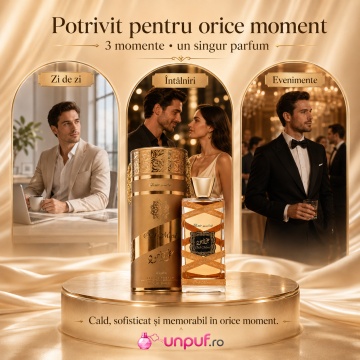 Parfum Arăbesc Oud Mood Elixir Lattafa 100 ml, Apă de Parfum Unisex Damă și Bărbat, Aromă de Pielărie cu Bergamotă, Condimente, Șofran, Cardamom, Mușcată, Paciuli, Oud, Mosc și Pielărie - Img 6
