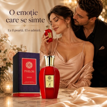 Parfum Arăbesc Philos Shine Maison Alhambra EDP 100 ml Unisex, Inspirat Maraschino Sospiro, Aromă Floral Fructată cu Cireșe, Migdală Amară, Căpșună, Măr, Piersică, Heliotrop, Iris, Mimoză, Trandafir, Paciuli, Santal, Tonka, Mosc, Ambră și Vanilie - Img 5