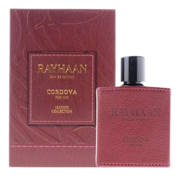 Parfum Arăbesc Rayhaan Cordova pentru Bărbați 100 ml, Lemnos Pielos Ambrat, Leather Collection - Img 12