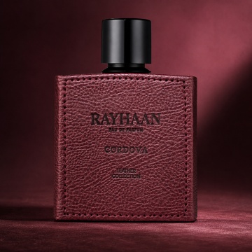 Parfum Arăbesc Rayhaan Cordova pentru Bărbați 100 ml, Lemnos Pielos Ambrat, Leather Collection - Img 2