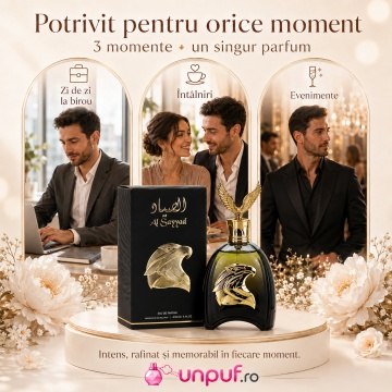 Parfum Arăbesc Risala Series Al Sayyad Gold 100 ml, Unisex, Damă, Bărbat, edp - Img 6