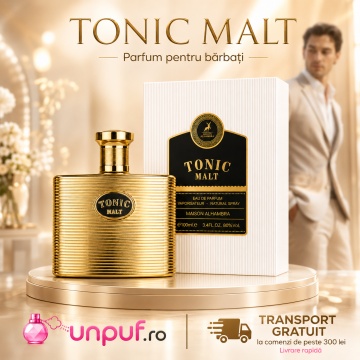 Parfum Arăbesc Tonic Malt Maison Alhambra EDP 100 ml Bărbat, Inspirat Le Male Elixir Jean Paul Gaultier, Aromă Oriental Fougere cu Cardamom, Lavandă, Mentă, Floare de Portocal, Rozmarin, Salvie, Tonka, Cacao și Rășină Benzoică - Img 10