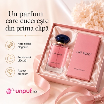 Parfum Arăbesc UR Way Fragrance World 100 ml, Apă de Parfum Damă, Aromă Floral Alb Vanilată cu Bergamotă, Floare de Portocal, Iasomie Indiană, Tuberoză, Cedru, Mosc Alb și Vanilie - Img 4