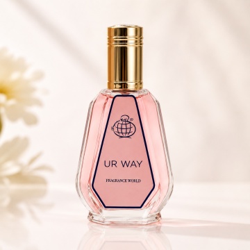 Parfum Arăbesc UR Way Fragrance World 50 ml, Apă de Parfum Damă, Aromă Floral Alb Vanilată cu Bergamotă, Floare de Portocal, Iasomie Indiană, Tuberoză, Cedru, Mosc Alb și Vanilie - Img 2