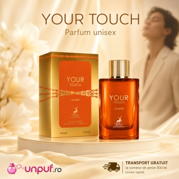 Parfum Arăbesc Your Touch Amber Maison Alhambra EDP 100 ml Bărbat, Inspirat Stronger With You Amber Giorgio Armani, Aromă Oriental Fougère cu Lavandă, Ambră, Cardamom, Rășină Benzoică, Scorțișoară, Vanilie și Nuci Caramelizate - Img 10