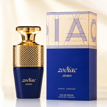 Parfum Arăbesc Zodiac Stratos Paris Corner 100 ml, Apă de Parfum Bărbat, Aromă Fresh Aromatică, Citrică, Condimentată și Lemnoasă, Inspirat Y Elixir