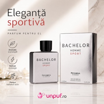 Parfum Bachelor Homme Sport Pendora Scents 100 ml, Apa De Parfum, Barbati - Img 3