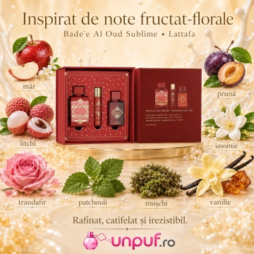 Parfum Badee Al Oud Sublime Gift Set Unisex ,arăbesc , Bărbat, Damă, Unisex - Img 7