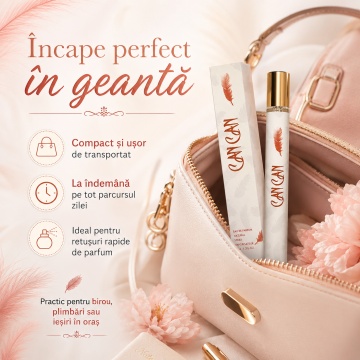 Parfum Can Can 35 ml, Damă, Aromă Fructat Florală, Format Compact, Note de Nectarine, Coacăze Negre, Orhidee Sălbatică, Floare de Portocal, Pară și Clementină - Img 5