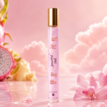 Parfum Damă Amazing Pink 35 ml V.V. Love, Apă de Toaletă, Inspirat de Cloud Pink Ariana Grande, Aromă Dulce Fructată cu Pitahaya, Fructe de Pădure, Ananas, Apă de Cocos, Orhidee de Vanilie, Pralină și Mosc - Img 2
