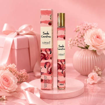 Parfum Damă Simple Carefree 35 ml V.V. Love, Apă de Parfum, Inspirat de Smile Carefree, Aromă Fresh Floral Fructată cu Citrice, Măr Verde, Pepene, Frezie, Lăcrămioare, Iasomie, Mosc, Ambră și Vanilie - Img 5