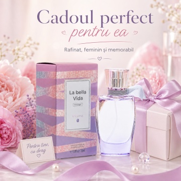 Parfum Damă V.V. Love La Bella Vida Violet Eau de Parfum 30 ml, Inspirat din La Vie Est Belle Lancôme, Aromă Dulce, Florală și Elegantă - Img 7