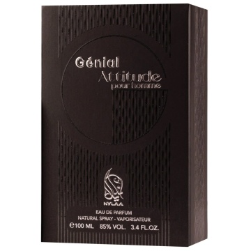 Parfum Genial Attitude Nylaa 100 ml, Apa De Parfum, Barbati - Img 4