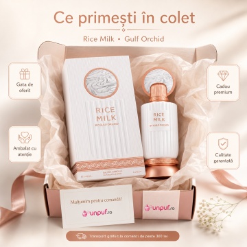 Parfum Gulf Orchid Rice Milk 100 ml, parfum arăbesc, edp, Unisex, Damă, Bărbat - Img 4