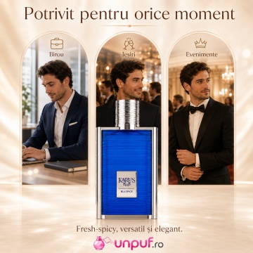 Parfum Karus Blu Spice Eau de Parfum 100ml, tip arăbesc, Bărbat - Img 6
