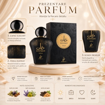 Parfum Khadlaj Zayaan Gold 100 ml - Img 3