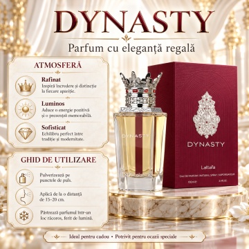 Parfum Lattafa Dynasty 100ml, Unisex - Img 9