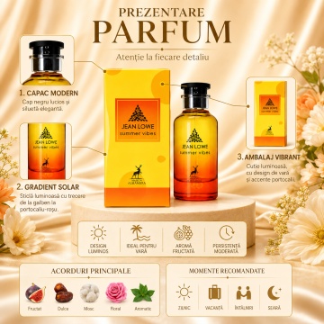 Parfum Maison Alhambra Jean Lowe Summer Vibes 100 ml - Img 3
