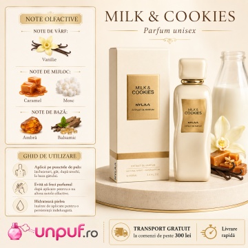 Parfum Nylaa Milk and Cookies Extrait de Parfum by Rasasi 100 ml - Img 9