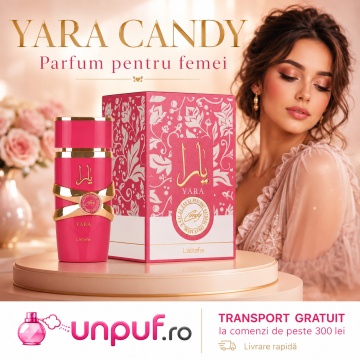 Parfum pentru femei Lattafa Yara Candy, Eau de Parfum 100 ml, aromă dulce fructată, vanilie, căpșuni - Img 10