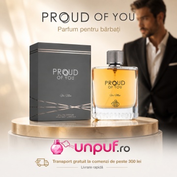 Parfum Proud Of You For Men Fragrance World 100 ml, Apa De Parfum, Barbati - Img 10