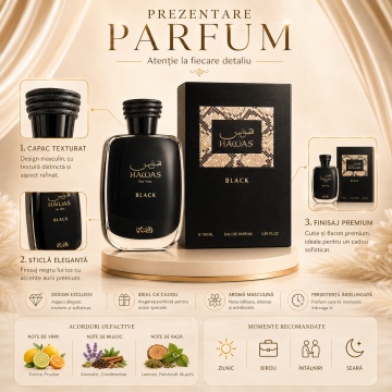 Parfum Rasasi Hawas Black 100 ml - Img 3