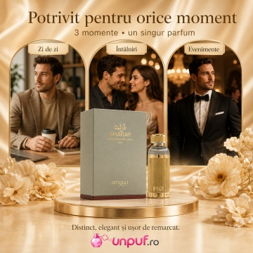 Parfum Sharaf 20ml, tip arăbesc, Unisex, Damă, Bărbat - Img 6