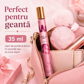 Parfum Sweet Like Candy by Soul Dancer 35 ml, Apă de Parfum Damă, Aromă Dulce Fructată și Gurmandă, Format Compact, Note de Mure, Pară, Bergamotă, Frișcă, Marshmallow, Iasomie, Vanilie și Cashmeran - Img 3