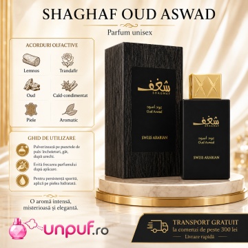 Parfum Swiss Arabian Shaghaf Oud Aswad 985 75 ml - Img 9