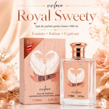 Parfum V.V. Love Royal Sweety, Apă de Parfum Damă, 100 ml, Inspirat din Olympéa Rabanne - Img 7