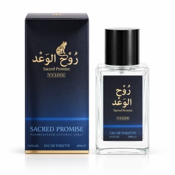 Parfum V.V.Love Sacred Promise, Eau de Toilette EDT, 30 ml, Oriental, Aroma Eleganta si Rafinata, Spray, Format Compact, pentru Zi si Seara