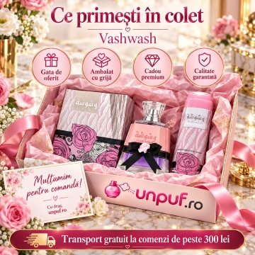Parfum Washwashah Lattafa 100 ml, Apă De Parfum + 50 ml Deodorant Spray, Damă - Img 4