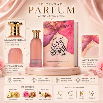 Paris Corner Bayn Al Asrar – Parfum EDP 80 ml, damă - Img 3