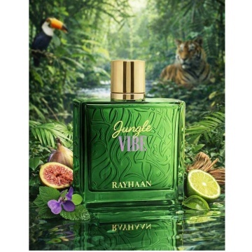 Rayhaan Jungle Vibe – Parfum EDP, unisex - Img 7