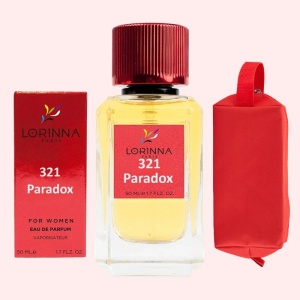 Set Apă de Parfum Lorinna Paris Parfum Paradox, de Damă, 50 ml si Gentuță Parfumuri