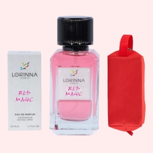 Set Apă de Parfum Lorinna Paris Parfum Red Magic 50 ml, de Damă si Gentuță Parfumuri
