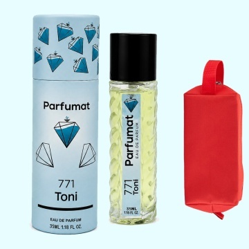 Set Apa de parfum Parfumat 771 Toni, Unisex, 35 ml si Gentuta cosmetice
