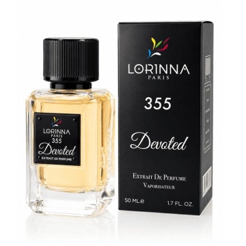 Set Extract de Parfum Lorinna Paris Devoted,Barbati, 50 ml, Gentuta Parfumuri - Img 2