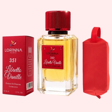 Set Extract de Parfum Lorinna Paris Libretto Vanille,Femei, 50 ml, Gentuta Parfumuri