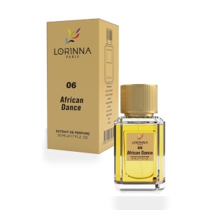 Set Extract de Parfum Lorinna Paris, Parfum African Dance, 50 ml, Unisex, Gentuță Cosmetica - Img 2